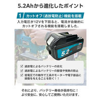 シェード AERO TOOLS バッテリー5.2Ah Plus he-bat11aero102 1個（直送品）