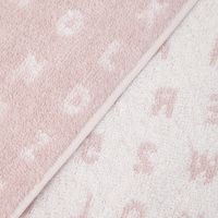 今治産ハンドタオル（タイポグラフィ） ピンク 1セット（1枚×10） LAKOLE/ラコレ