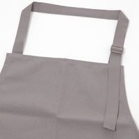 帆布ワークエプロン グレー 1セット（1枚×6） LAKOLE/ラコレ