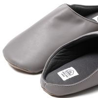 フェイクレザースリッパ グレー 1セット（1足×6） LAKOLE/ラコレ