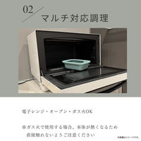 保存容器 600ml 調理可能 食洗機対応 グレージュ ズボラ 1個 冷凍・冷蔵OK 電子レンジ・オーブン・ガス火OK 谷口金属