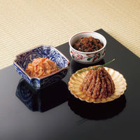 下鴨茶寮 山海の幸 「京都ぽーくの豚味噌・焼き鯖ひじき・明太子なめ茸」 20019 1個（直送品）