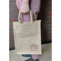 JUNKADO ハウラージュートマイバッグ　ＭＪーＡ４　ナチュラル　ＨＪＥＢ６７４　1個（直送品）