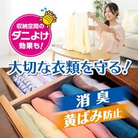 ドライ&ドライUP 除湿剤 シートタイプ 引き出し・衣装ケース用  1セット(36シート：1個12シート入×3個)白元アース