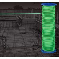 シンワ測定 シンワ ゴム水糸 リール巻 3mm 30m 蛍光グリーン 79032 1個