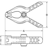 3.peaks フレックスクランプ FX-30 1個 スリーピークス技研（直送品）