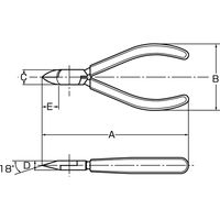 スリーピークス技研 3.peaks ミニマイクロニッパ MMP-100 1個