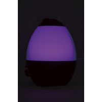 ティーズネットワーク 抗菌タンク仕様 卵型超音波加湿器 cocoon 1.3L ダークウッド おしゃれ 木目調 RTSK-0003BU 1台（直送品）