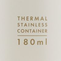 ベストコ ランチジャー 180ml シャドウグレー ND-8271 ミクリー フードａｎｄスープポット 4975970252765 1個（直送品）