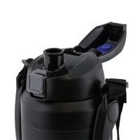 ベストコ ステンレス スポーツジャグ 1.8L マットブラック ND-8715 トラクション ダブルステンレス 4975970254592（直送品）