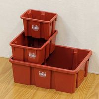 ベストコ 収納 コンテナストレージ ボックス L ワインレッド MA-3059 スタックネスト 4975970255742 1個（直送品）