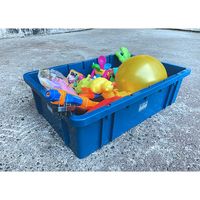 ベストコ 収納 コンテナストレージ L ネイビー MA-3066 スタックスタック 4975970255810 1個（直送品）