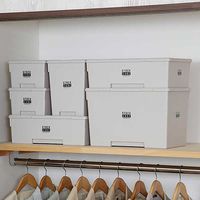 ベストコ キューブ 収納 ボックス スリム深型 ワームグレー MA-3103 モジュールボックス 4975970256022 1個（直送品）