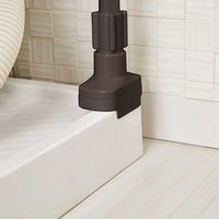 ベストコ 洗濯機ラック 突っ張り ブラウン NY-237 防水パンにも置ける 4975970254158 1個（直送品）