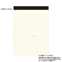 ラコニック A5フィールドパッド メモパッド 7mm横罫 LUA-R03 1セット(1冊×5)（直送品）