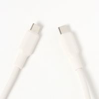 マグネットケーブル USB TypeーC / TypeーC 1m アイボリー LAKOLE/ラコレ