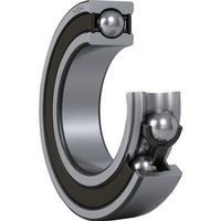 日本精工 NSK 深溝玉軸受 非接触ゴムシール型 内径15mm 6902VV 1個 718-6599（直送品）