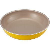 ベストコ フライパン IH対応 鍋 8点セット ハイパープレミアムコート ハンドル付き イエロー ND-3103（直送品）