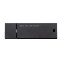USBメモリー USB3.1（Gen1）対応 セキュリティ機能対応 32GB ブラック MF-MSU3B32GBK H エレコム 1個
