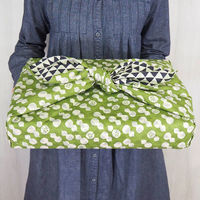 山田繊維 ひょうたん・マッチャ/うろこ・テツ 20417-304 5枚（直送品）