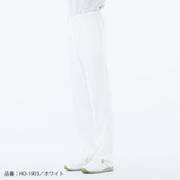 ナガイレーベン 男子パンツ ホワイト L HO-1903 1枚（直送品）