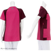 ナガイレーベン 男女兼用スクラブ スカイブルー+ネイビー M RT-5407 1枚（直送品）