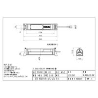 日機 筒型防水LEDライト NLM10SG-DC-SN2 1式（直送品）