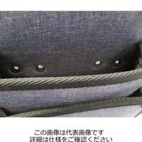 アークランズ WIZ’A 薄型腰袋 WZBー005BL 1セット(2個)（直送品）