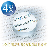 共栄プラスチック ブロックルーペ DOME 50mm BDL-1500 1セット(1個×2)