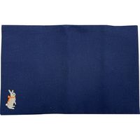 TTC 布のブックカバー ウサギ 紺 SBC016-01 1個