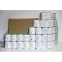 林製紙 (2268)MOTTAINAI1ロール個包装トイレットペーパー 750106 1セット（100個）