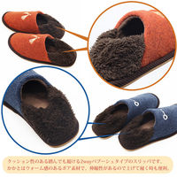 【スリッパ】オクムラ タッセル刺繍バブーシュ M ベージュ（直送品）