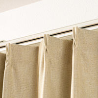 ユニベール サーク 遮光カーテン レースカーテン セット 1000×1350mm  アイボリー 1セット(4枚入)（直送品）