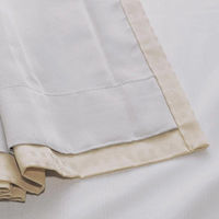 ユニベール セーブ 3級遮光カーテン 遮熱 1000×1350mm  アイボリー 1セット(2枚入)（直送品）