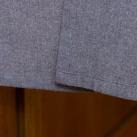 ユニベール のれん シャンブレー 850×1500mm  グレー 1枚（直送品）