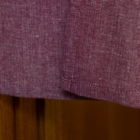 ユニベール のれん シャンブレー 850×1500mm  レッド 1枚（直送品）