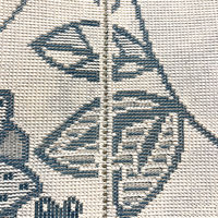 ユニベール 間仕切りカーテン バリサラサ 1050×1800mm  ブルー 1枚（直送品）