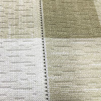 ユニベール 間仕切りカーテン 1000×1850mm  チェックベージュ 1枚（直送品）