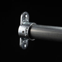 グリーンクロス 単管用ジョイント金具 Kタイプ ダブル羽根付き ベース KB-1W 1個（直送品）