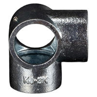 グリーンクロス 単管用ジョイント金具 Kタイプ 中間コーナーK継ぎ KJ-3K 1個（直送品）