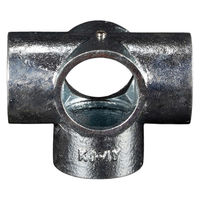 グリーンクロス 単管用ジョイント金具 Kタイプ クロスT継ぎ KJ-4Y 1個（直送品）