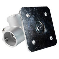 グリーンクロス 単管用ジョイント金具 Sタイプ 水平調整 重量用スクエア コーナー型 S-15-3Y-2000B 1個（直送品）