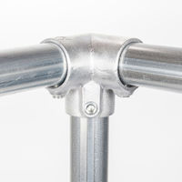 グリーンクロス 単管用ジョイント金具 Sタイプ コーナーY継ぎ S-5-3Y 1個（直送品）