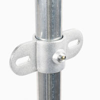 グリーンクロス 単管用ジョイント金具 Sタイプ ダブル羽根付き S-8-1W 1個（直送品）