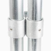 グリーンクロス 単管用ジョイント金具 Zタイプ 扉用蝶番 Z-24-2H 1個（直送品）