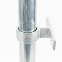 グリーンクロス 単管用ジョイント金具 Zタイプ スペース板留 Z-31-1B 1個（直送品）