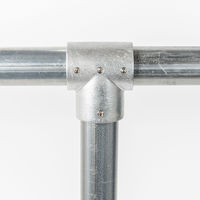 グリーンクロス 単管用ジョイント金具 Zタイプ T継ぎ Z-3-3T 1個（直送品）