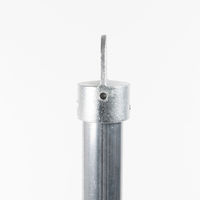 グリーンクロス 単管用ジョイント金具 Zタイプ 羽根付きエンドキャップ Z-6-1E 1個（直送品）