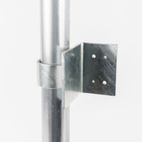 グリーンクロス 単管用ジョイント金具 Zタイプ 木材留め 並行 Z-90-TH 1個（直送品）