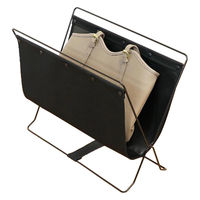 LIV PLUS ベストコ 荷物置き ハンモック型 折りたたみ 収納 ブラック フロアーラック ND-3593 1個（直送品）